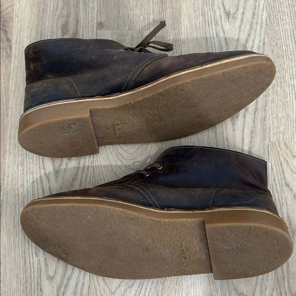 Clark’s Original’s Leather Desert Chukka Boots Size‎ 13
